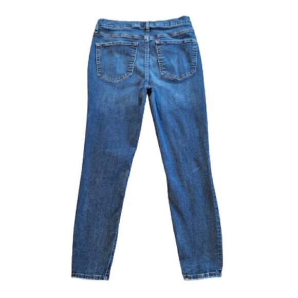 Free People High-Rise Ripped Knee Skinny Jeans - Picture 5 of 10